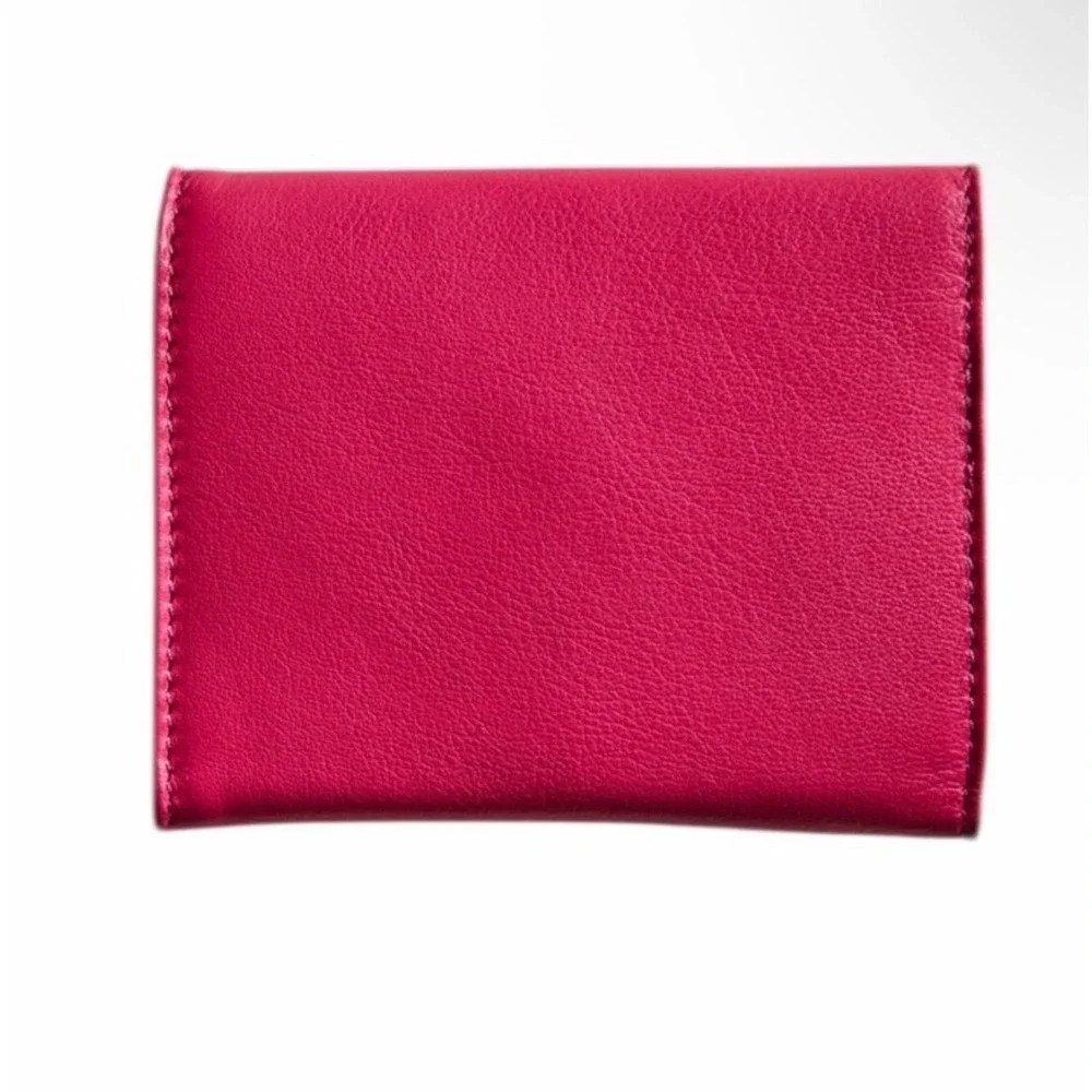 Free People Lock It Up Wallet Hot Pink silver new nwt